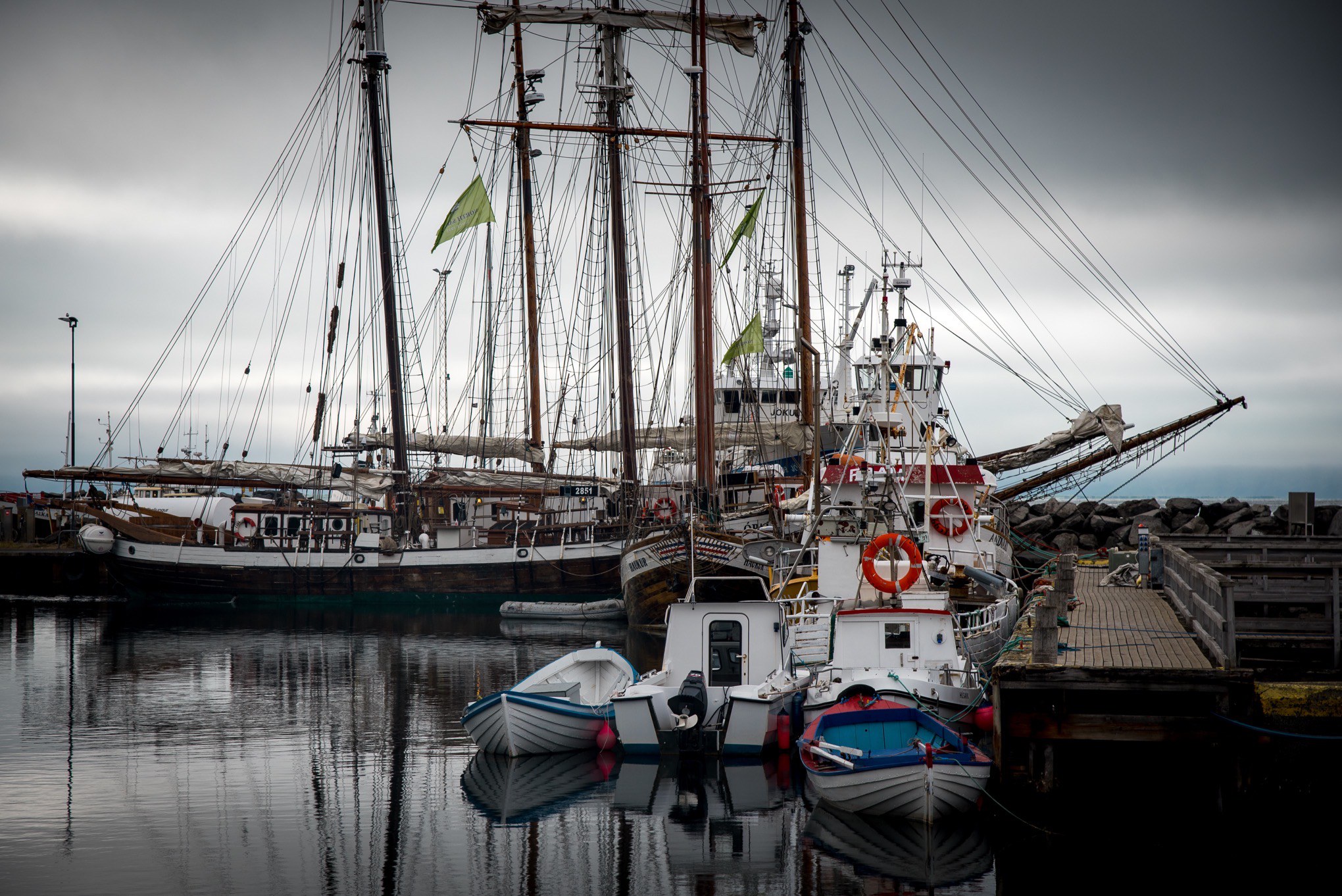 Fishing Boats in Husavik