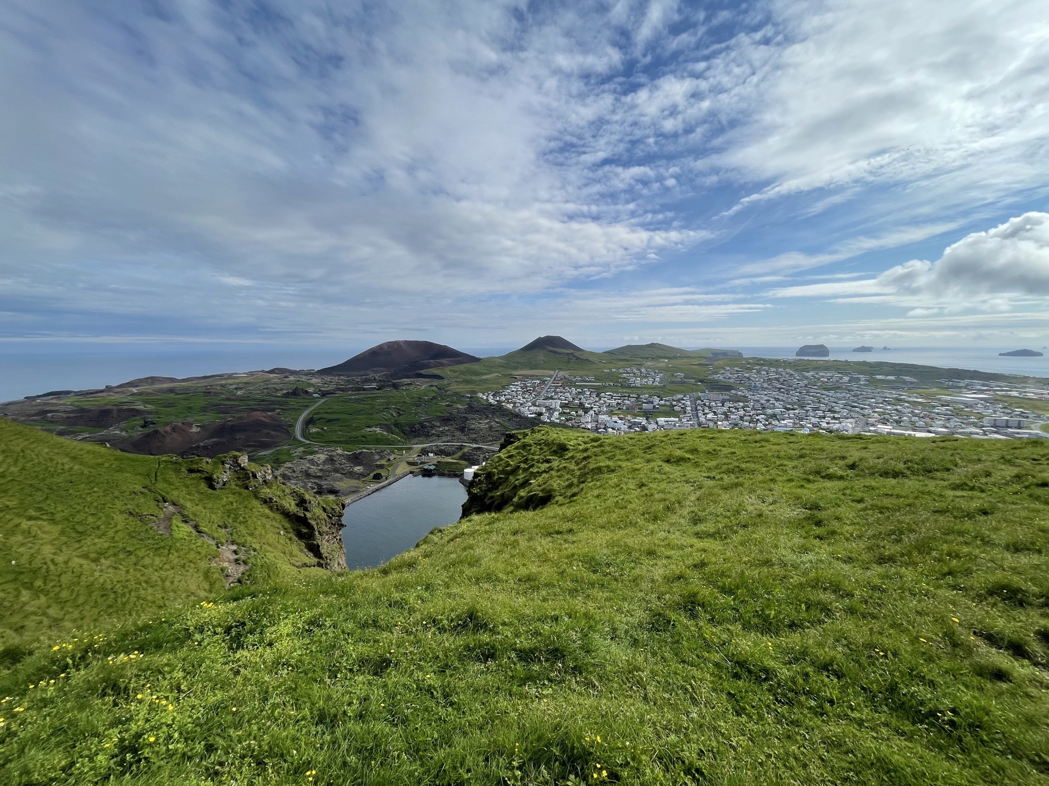 From atop Heimaklettur (Home Rock)