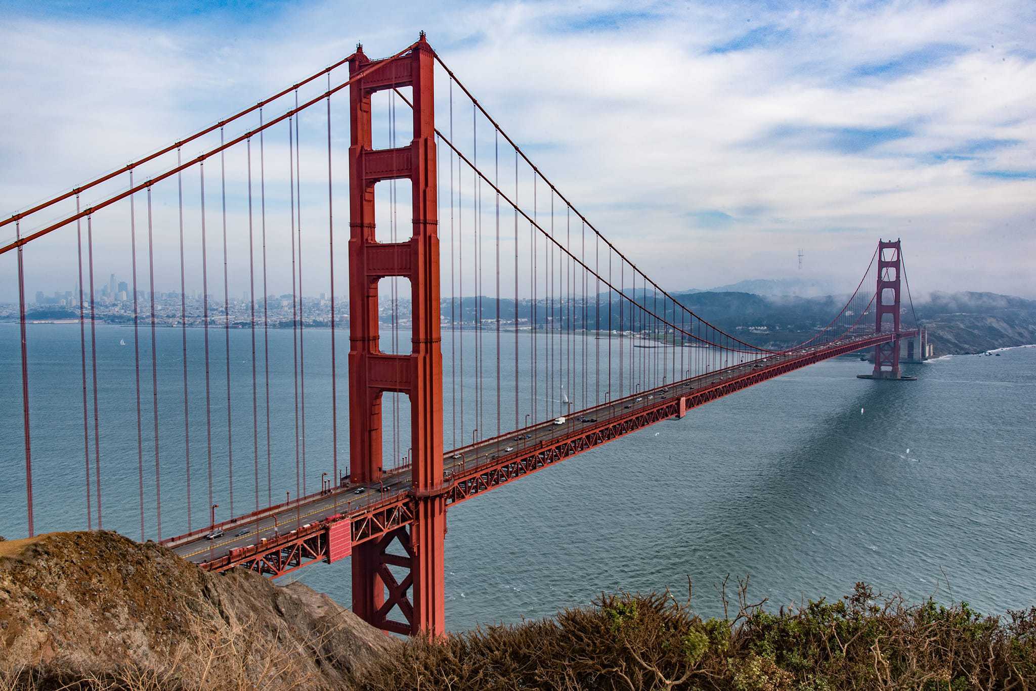 Golden Gate Bridge from Battery Spencer