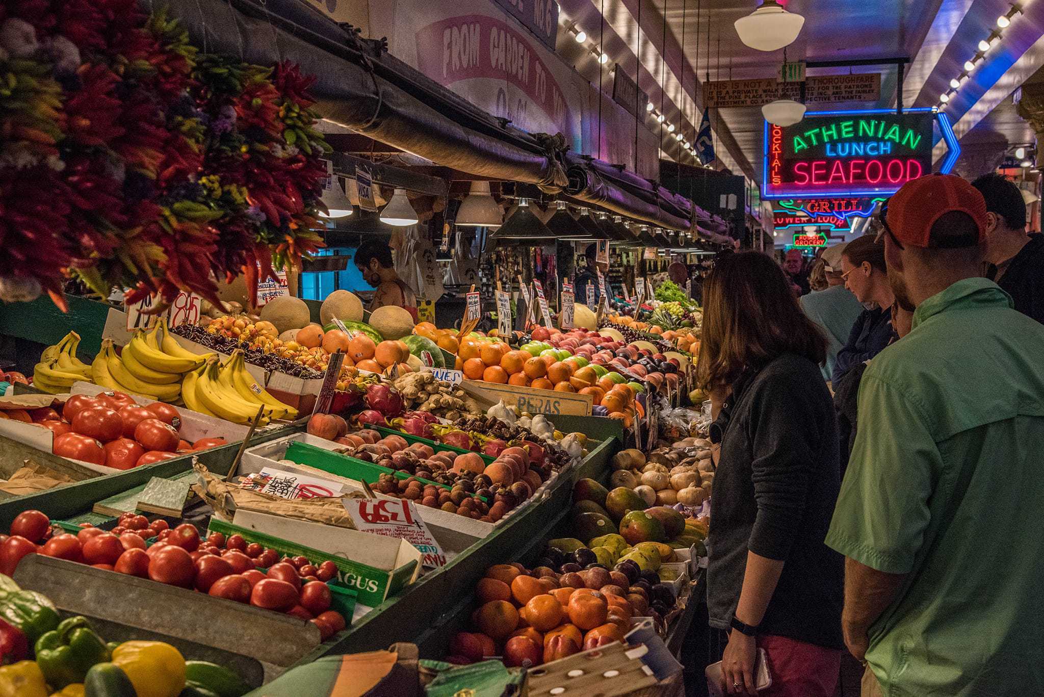 Fresh Produce at Pike Place Market