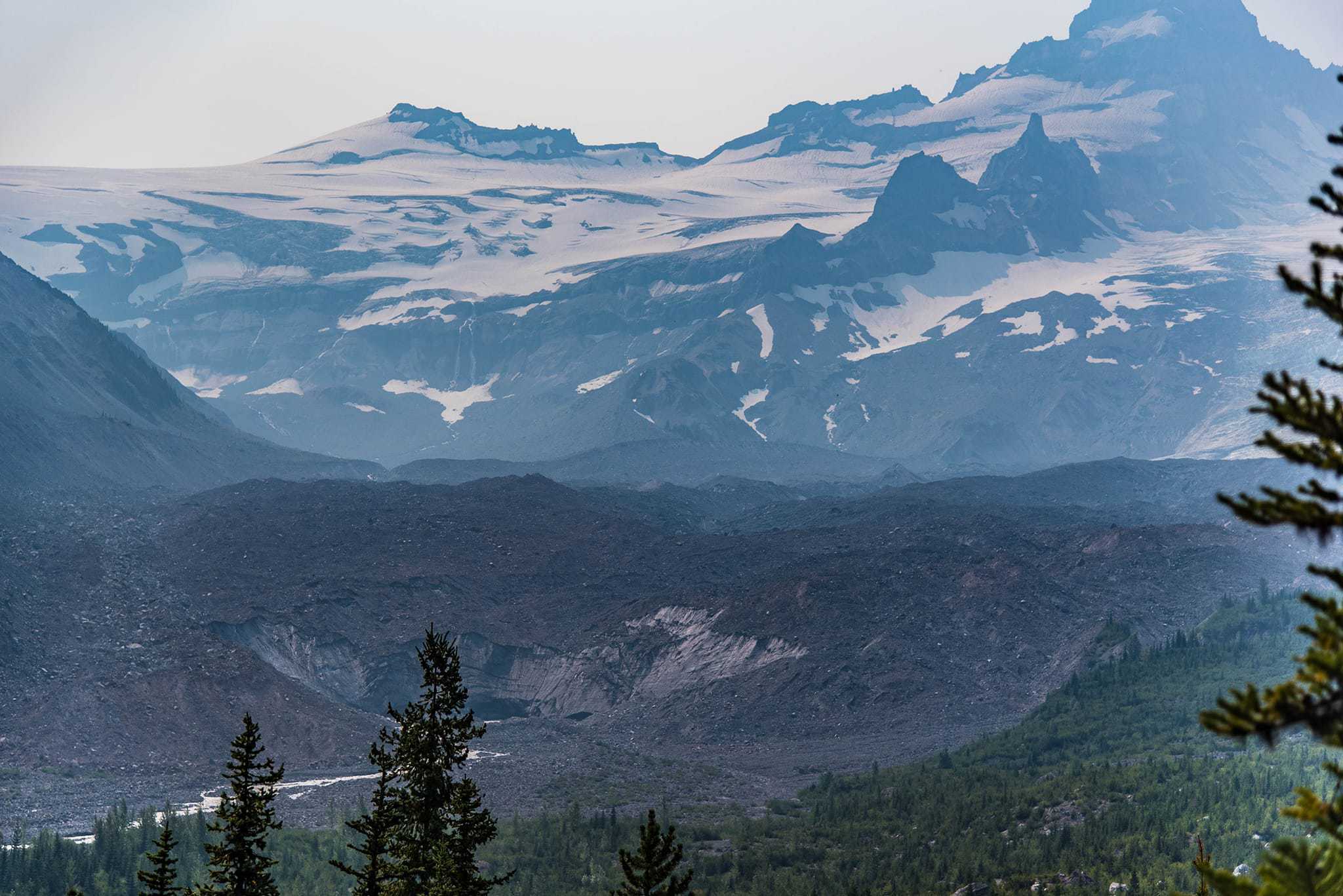 Mount Rainer Glacier Basin Trail