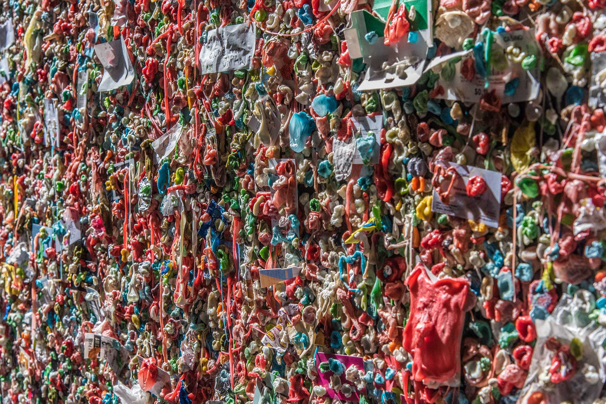 The Market Theater Gum Wall